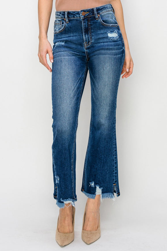 Risen Jeans | High Rise Crop Flare