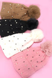 Pearl Accent Beanie | Various