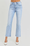 Risen Jeans | Tummy Control High Rise Crop Straight