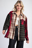 Soft Washed Colorblock Flannel