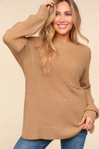 Legging Approved Long Knit Top | Taupe