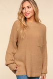 Legging Approved Long Knit Top | Taupe