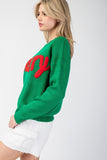 Merry Sweater Top | Green