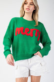 Merry Sweater Top | Green