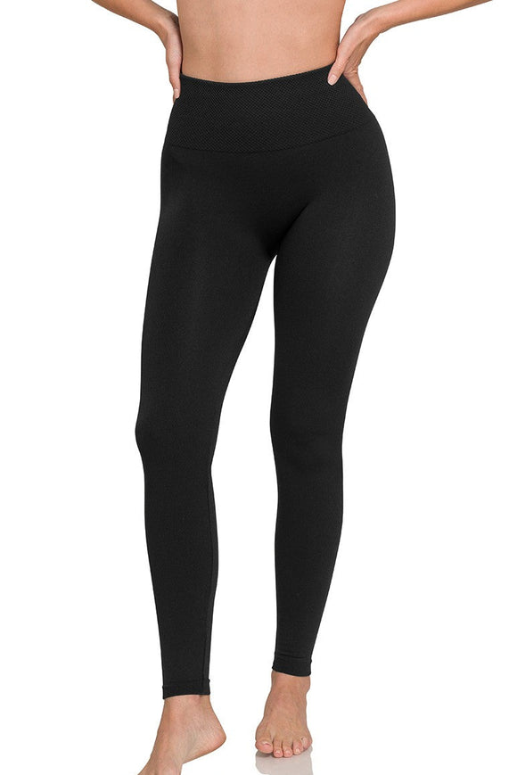 *DOORBUSTER DEAL | Black Fleece Lined Leggings