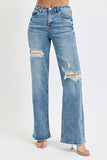 Risen Jeans | High Rise Wide Leg Distressed