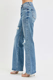 Risen Jeans | High Rise Wide Leg Distressed