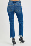 Risen Jeans | High Rise Crop Straight