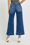 Risen Jeans | High Rise Ankle Wide Leg Front Pocket
