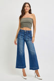 Risen Jeans | High Rise Ankle Wide Leg Front Pocket