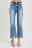 Risen Jeans | High Rise Crop Straight