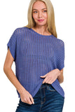 Crochet Knit Hollow Top | Marlin