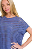 Crochet Knit Hollow Top | Marlin