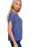 Crochet Knit Hollow Top | Marlin