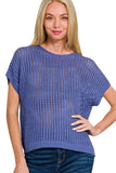 Crochet Knit Hollow Top | Marlin