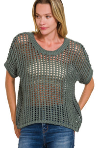 Crochet Sweater Top | Ash Jade