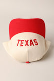 Texas Upside Down Trucker Cap | Red