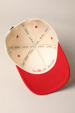 Texas Upside Down Trucker Cap | Red