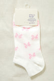 *DOORBUSTER DEAL | Ribbed Bow Socks | White