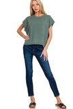 Oversized Sweater Vest Top | Ash Jade