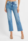 Risen Jeans | Tummy Control Crop Straight