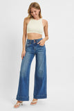 Risen Jeans | High Rise Ankle Wide Seam
