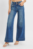 Risen Jeans | High Rise Ankle Wide Seam