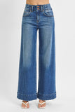 Risen Jeans | High Rise Ankle Wide Seam