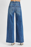 Risen Jeans | High Rise Ankle Wide Seam