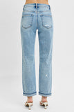 Risen Jeans | High Rise Ankle Boyfriend