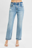 Risen Jeans | High Rise Ankle Boyfriend