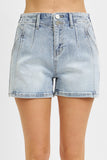 Risen Denim Shorts | High Rise Western Style
