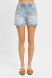 Risen Denim Shorts | High Rise Western Style