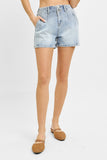 Risen Denim Shorts | High Rise Western Style