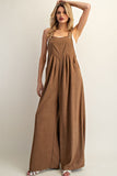 Textured Wide Leg Jumpsuit | Coco