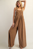 Textured Wide Leg Jumpsuit | Coco