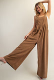 Textured Wide Leg Jumpsuit | Coco