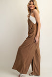 Textured Wide Leg Jumpsuit | Coco