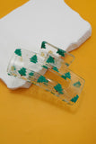 Christmas Clear Hair Claw Clip