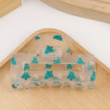 Christmas Clear Hair Claw Clip