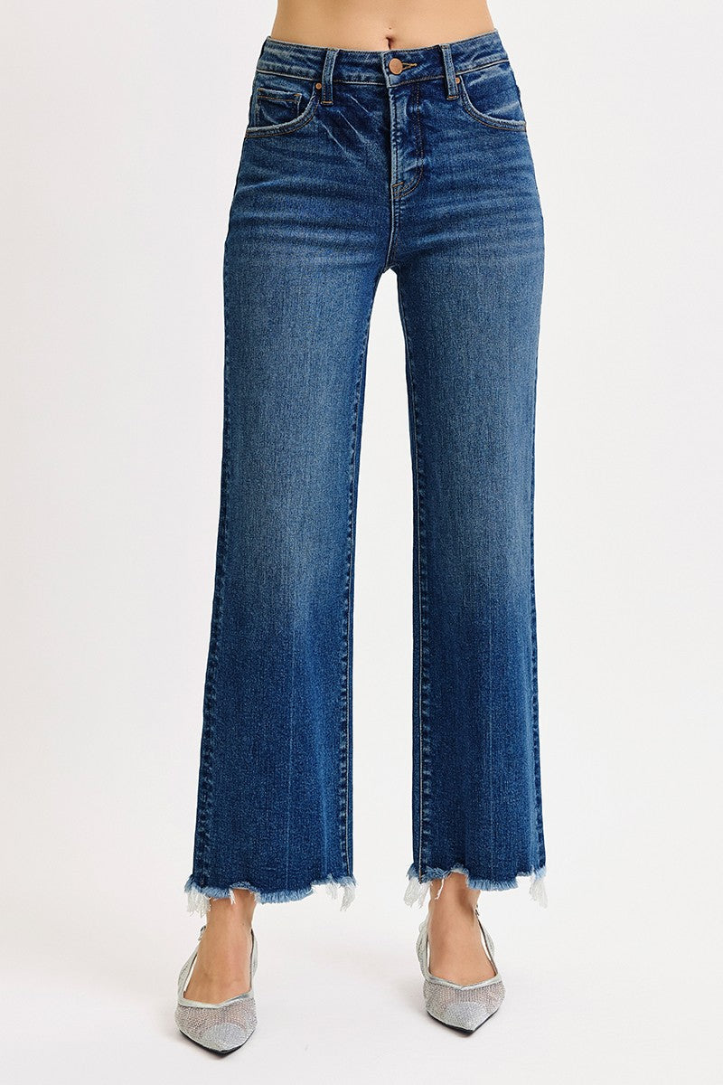 Risen Jeans | High Rise Ankle Straight