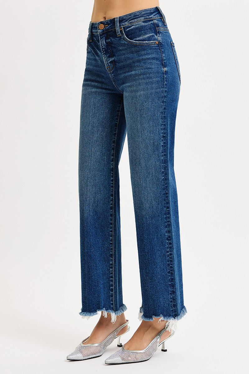 Risen Jeans | High Rise Ankle Straight