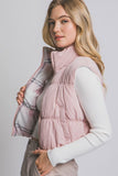 *DOORBUSTER DEAL | Reversible Plaid Puffer Vest | Pink