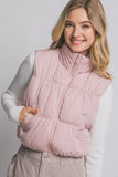 *DOORBUSTER DEAL | Reversible Plaid Puffer Vest | Pink