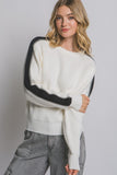 Stripe Knit Sweater | Off White