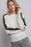Stripe Knit Sweater | Off White