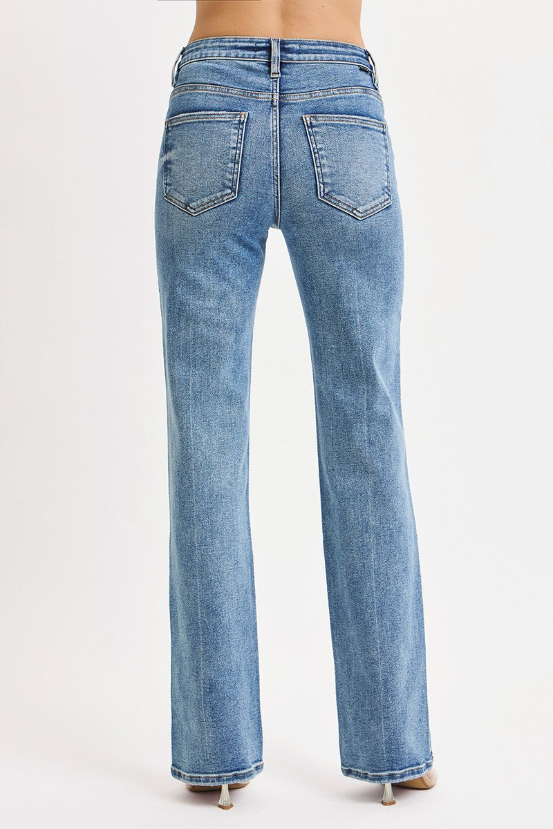 Risen Jeans | Tummy Control High Rise Straight