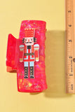 Nutcracker Embellished Red Hair Claw Clip