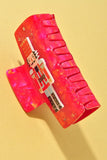Nutcracker Embellished Red Hair Claw Clip