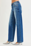 Risen Jeans | Slouchy Baggy Side Seam Detail